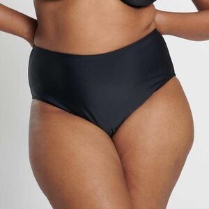 RAQ HIGH WAIST FULL BRIEF - Black
